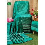 KASIDA ZARI DARK GREEN 17 (Winter Collection)