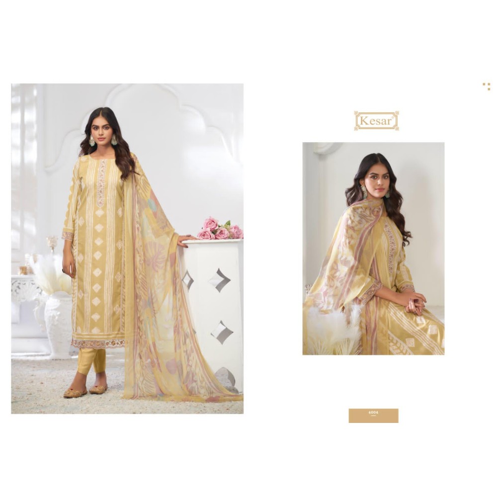 KESAR ROSE 6 (Pure Dupatta)