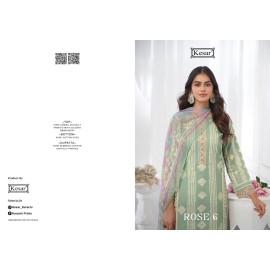 KESAR ROSE 6 (Pure Dupatta)