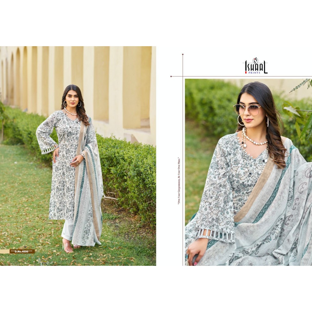 KESARIYA VOL 4 ISHAAL (Cotton Dupatta) 