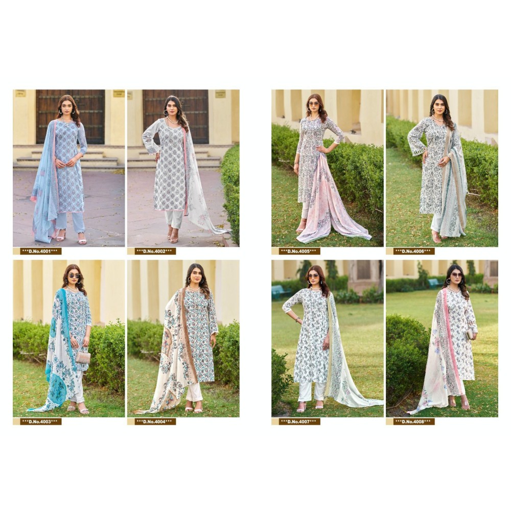 KESARIYA VOL 4 ISHAAL (Cotton Dupatta) 