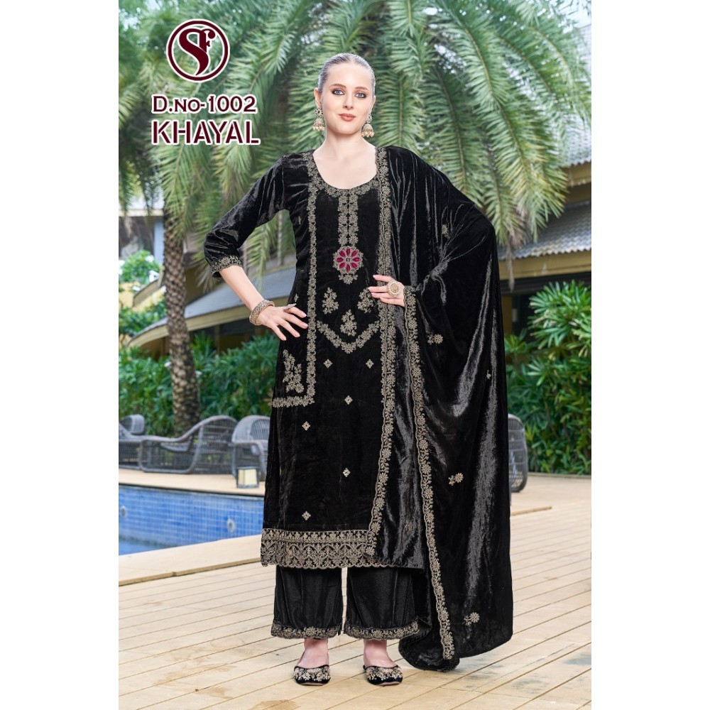KHAYAL VELVET SWEETY  (Winter Collection)