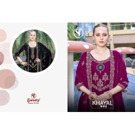 KHAYAL VELVET SWEETY  (Winter Collection)