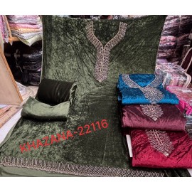 KHAZANA 22116 VELVET  (Winter Collection)