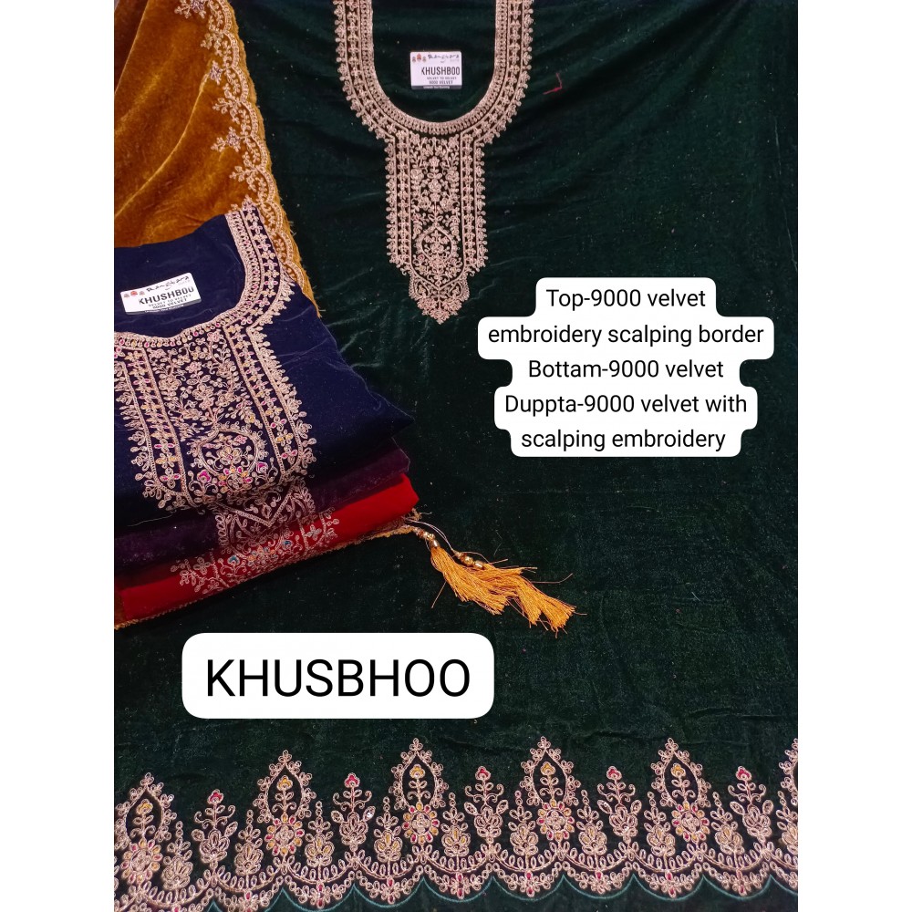 KHUSBOO VELVET 1 (Winter Collection)