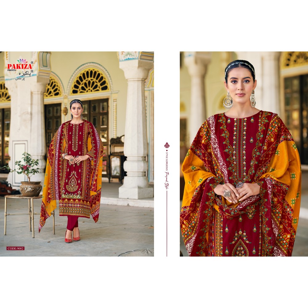 KHUSHBOO VOL 9 BY PAKIZA (Cotton Dupatta)