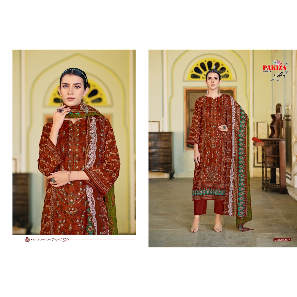 KHUSHBOO VOL 9 BY PAKIZA (Cotton Dupatta)