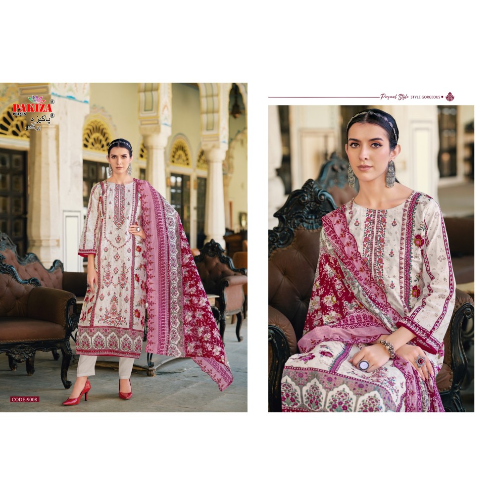 KHUSHBOO VOL 9 BY PAKIZA (Cotton Dupatta)