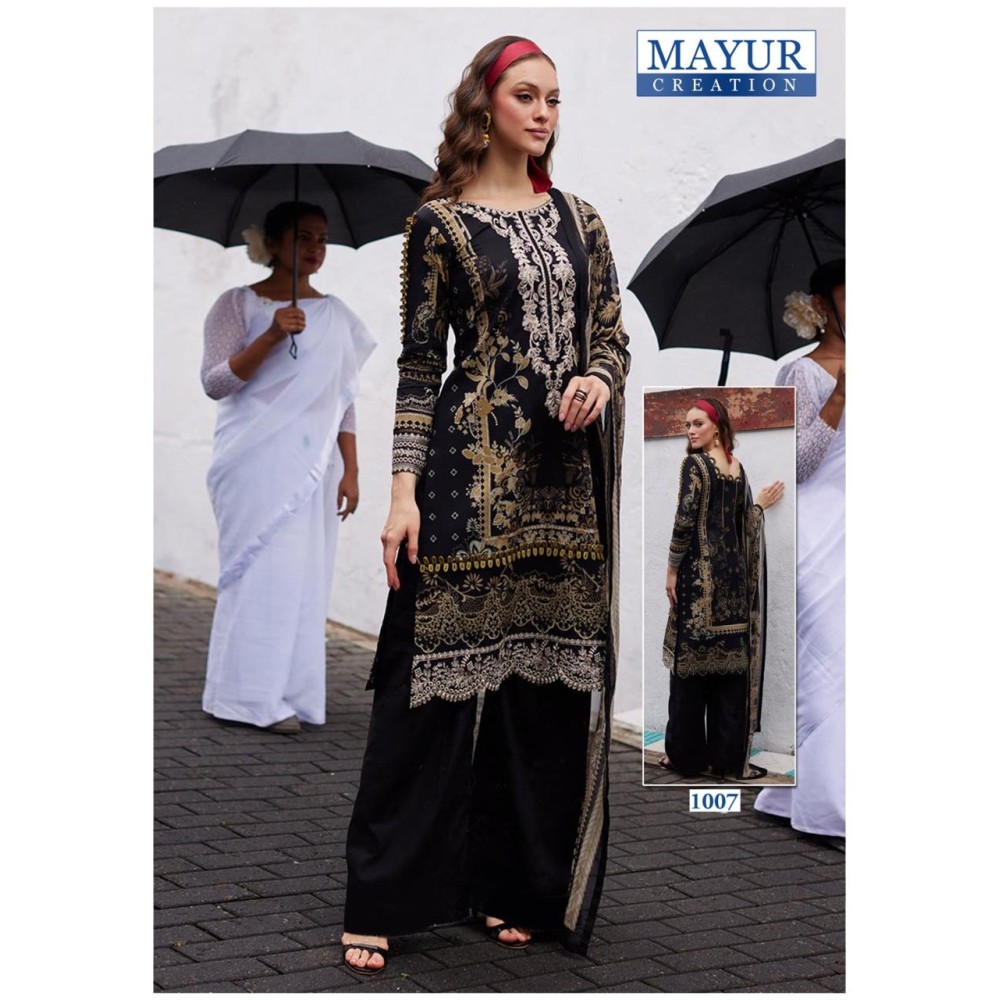 KHWAHISH MAYUR (Cotton Dupatta)