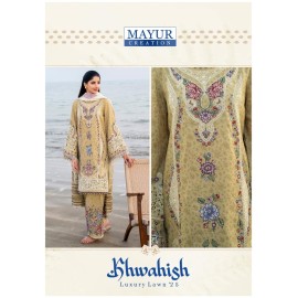 KHWAHISH MAYUR (Cotton Dupatta)