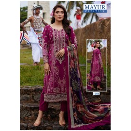 KHWAHISH MAYUR (Cotton Dupatta)