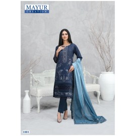 KHWAHISH MAYUR (Cotton Dupatta)