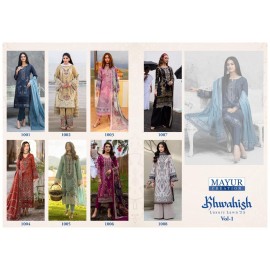 KHWAHISH MAYUR (Cotton Dupatta)