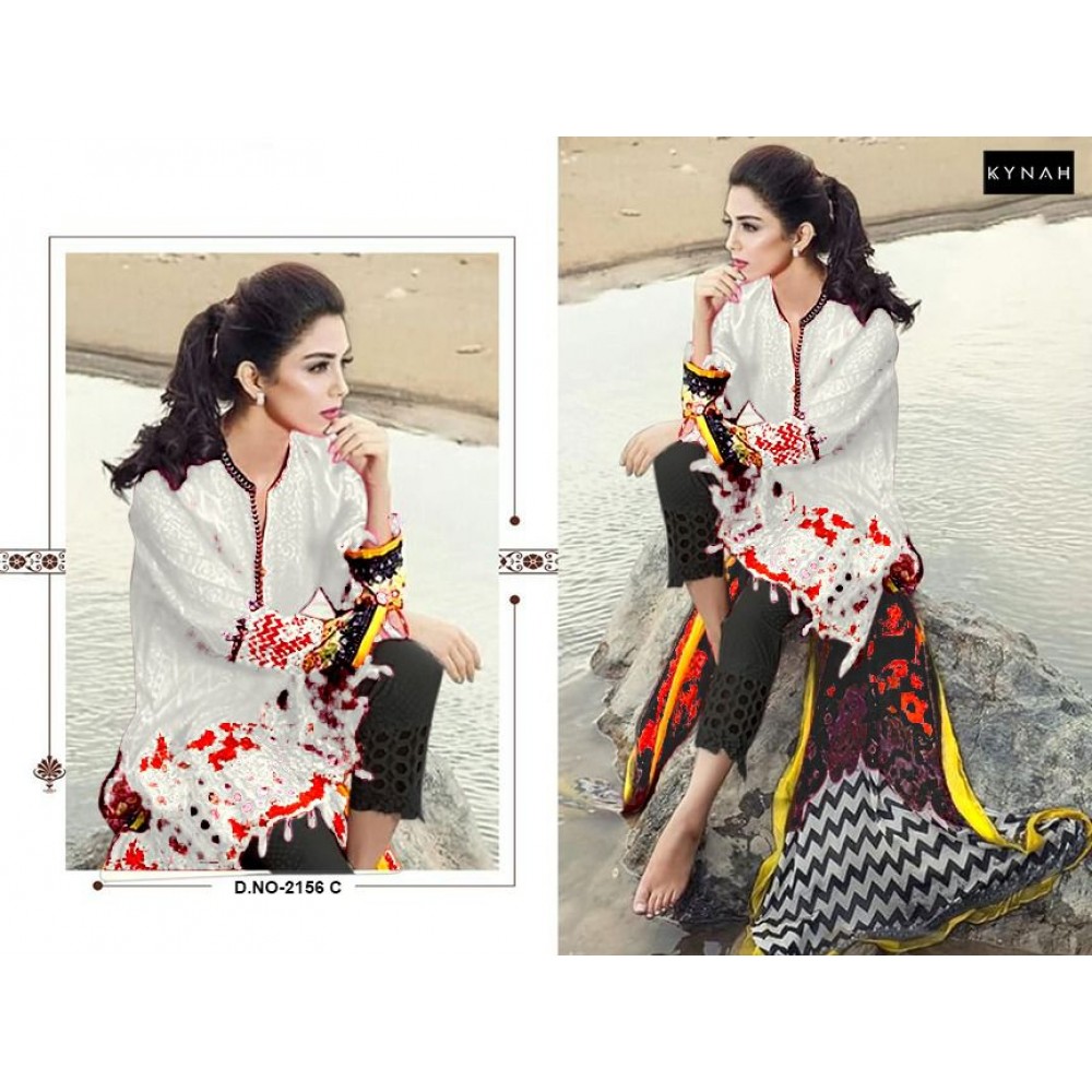 KYNAH 2156 (Cotton dupatta)