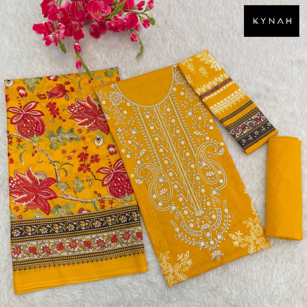 KYNAH 2157 (Cotton dupatta)