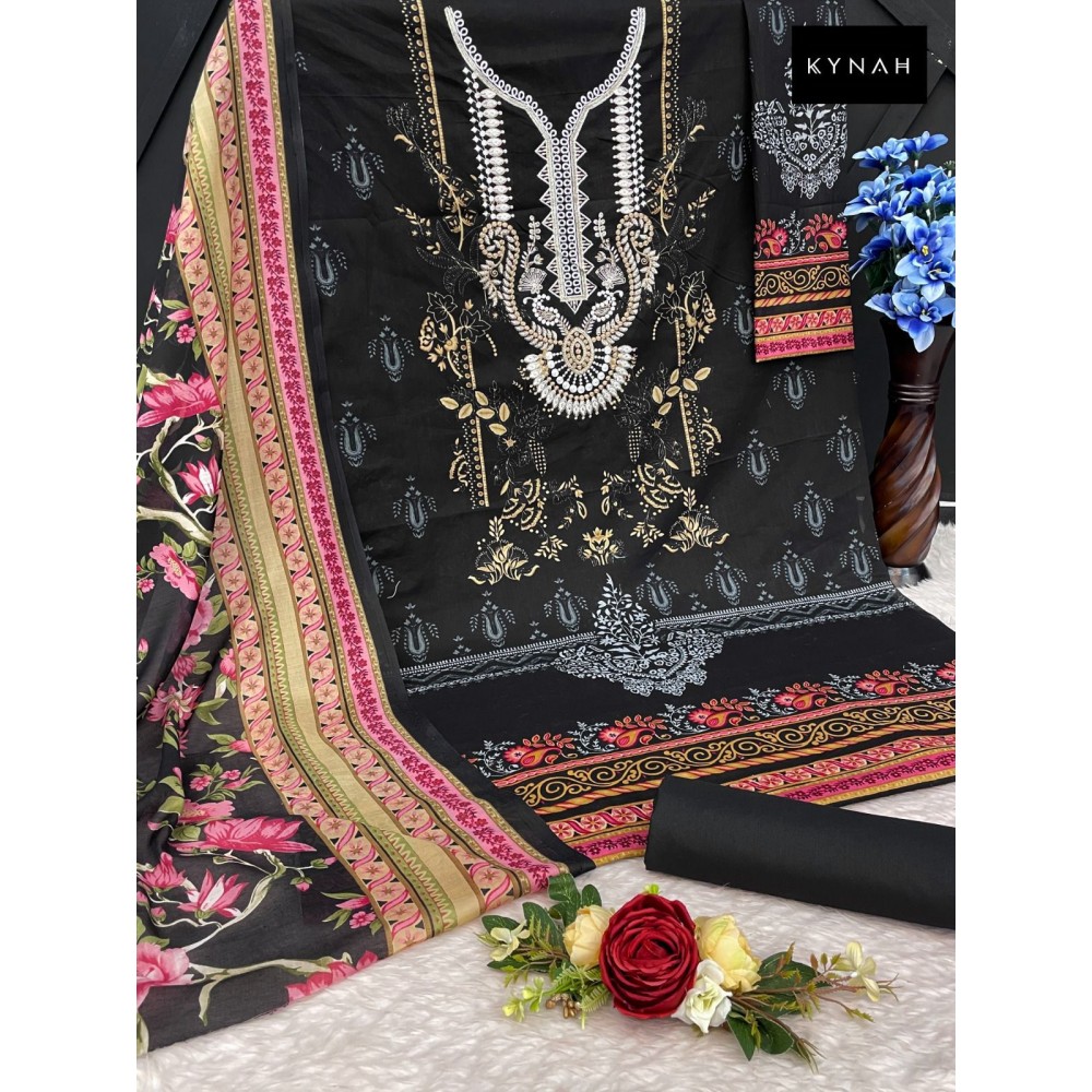 KYNAH 2158 (Cotton dupatta)