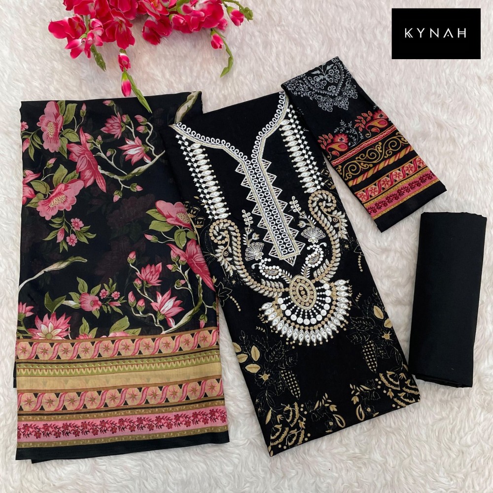 KYNAH 2158 (Cotton dupatta)