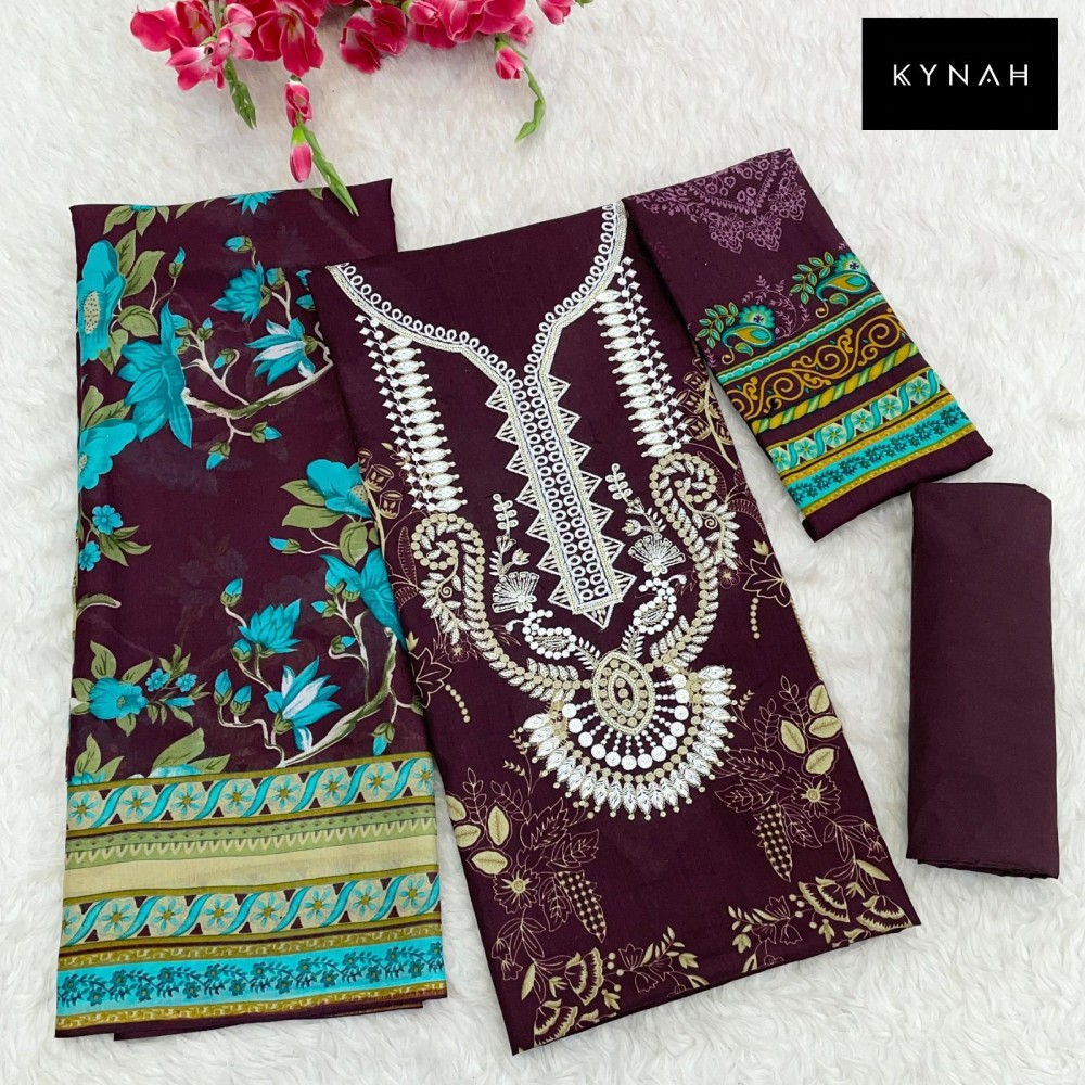 KYNAH 2158 (Cotton dupatta)