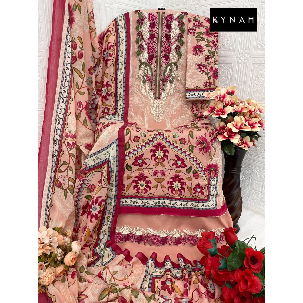 KYNAH 2163 (Chiffon dupatta)