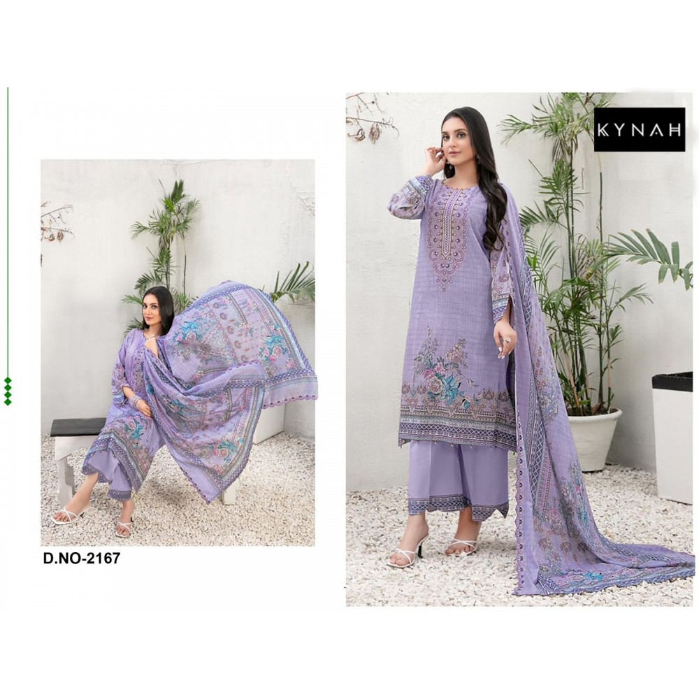 KYNAH 2167 (Cotton dupatta)