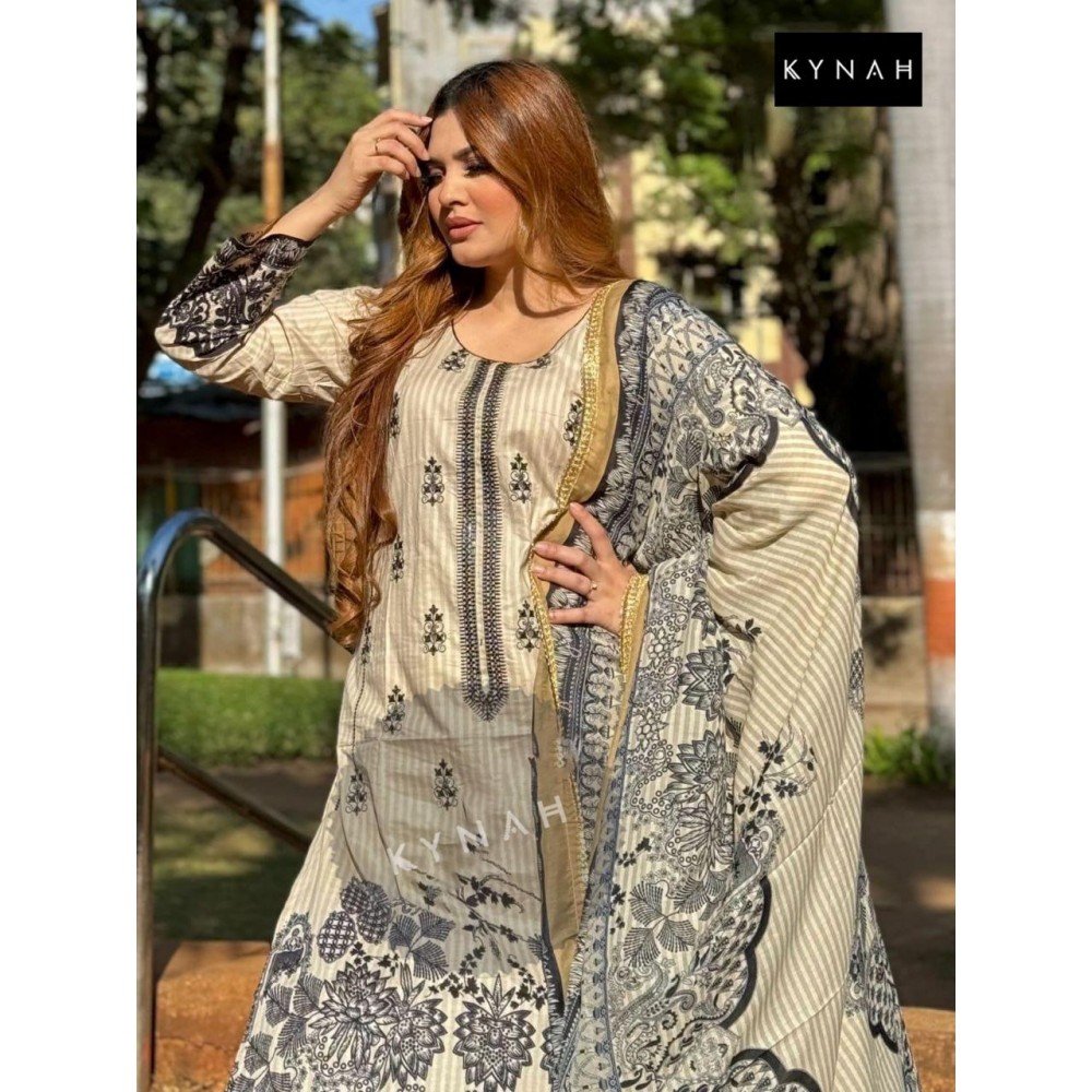 KYNAH 2168 (Cotton dupatta)