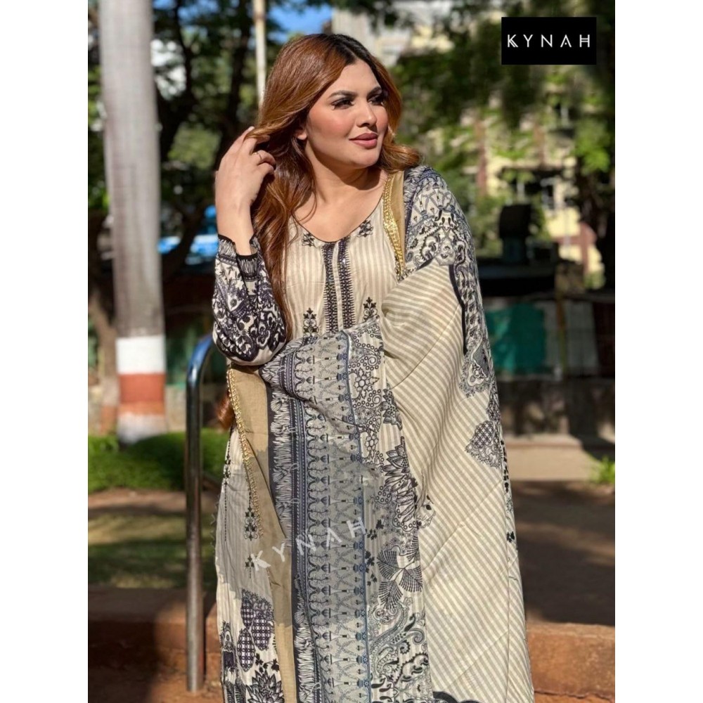 KYNAH 2168 (Cotton dupatta)