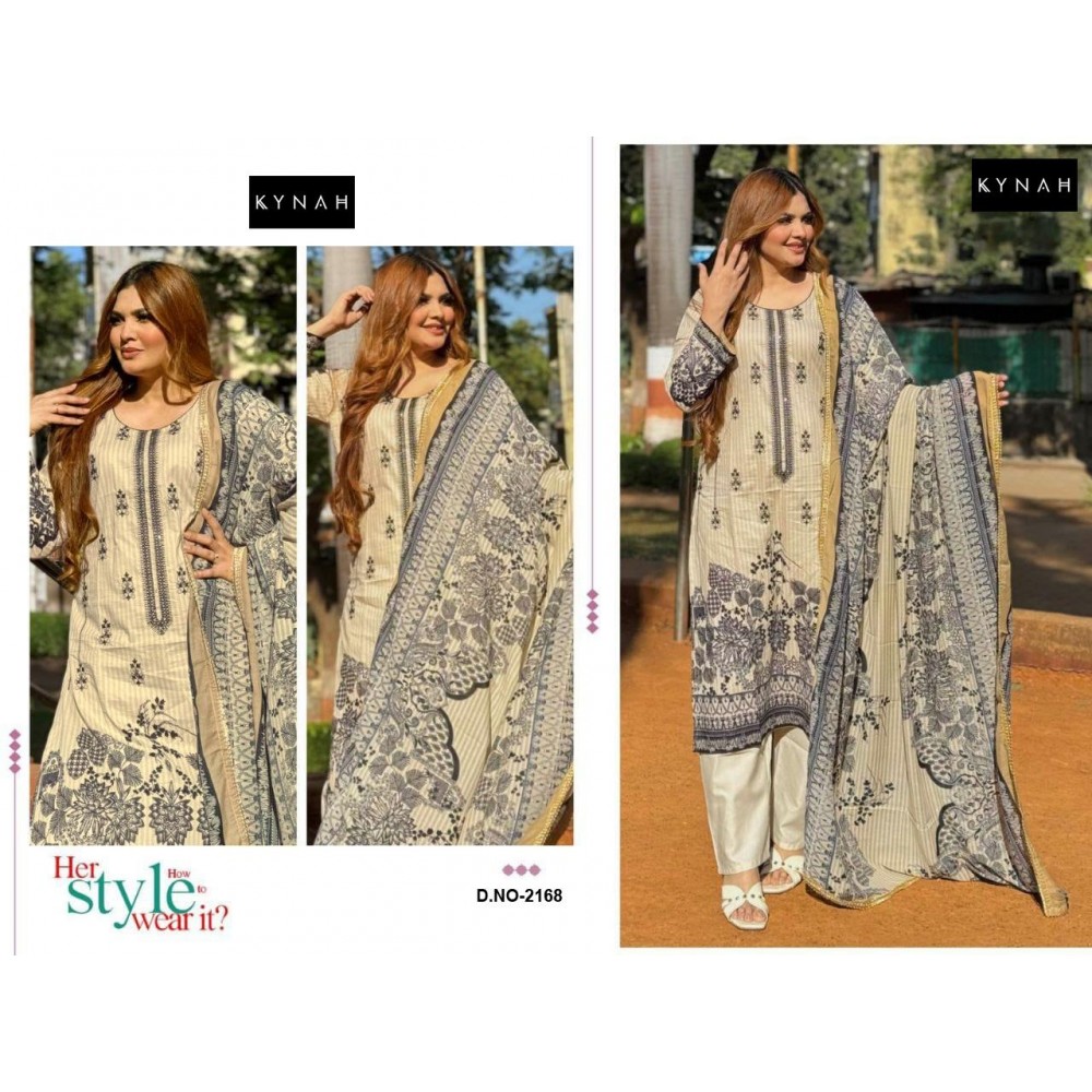 KYNAH 2168 (Cotton dupatta)