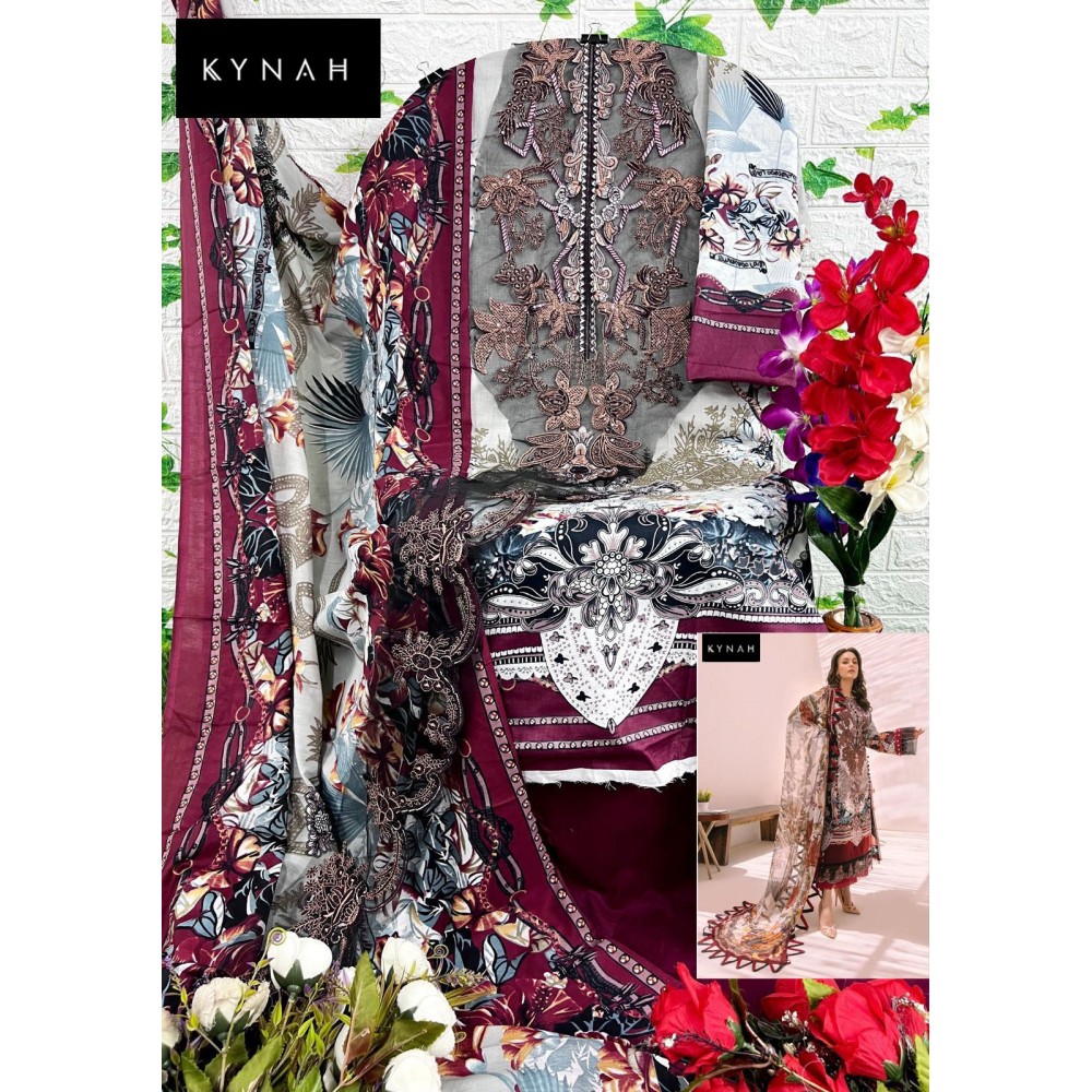 KYNAH 2179 (Chiffon dupatta)