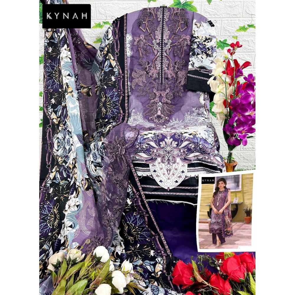 KYNAH 2179 (Chiffon dupatta)