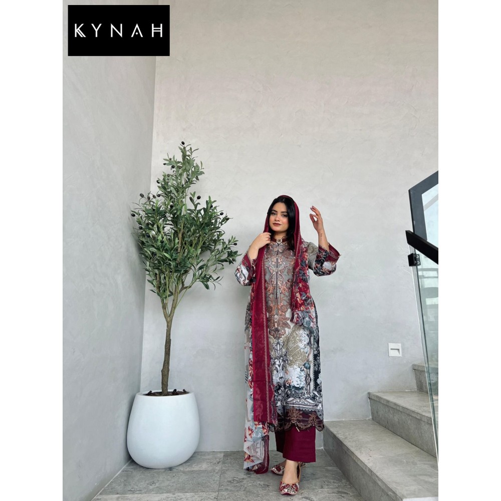 KYNAH 2179 (cotton dupatta)