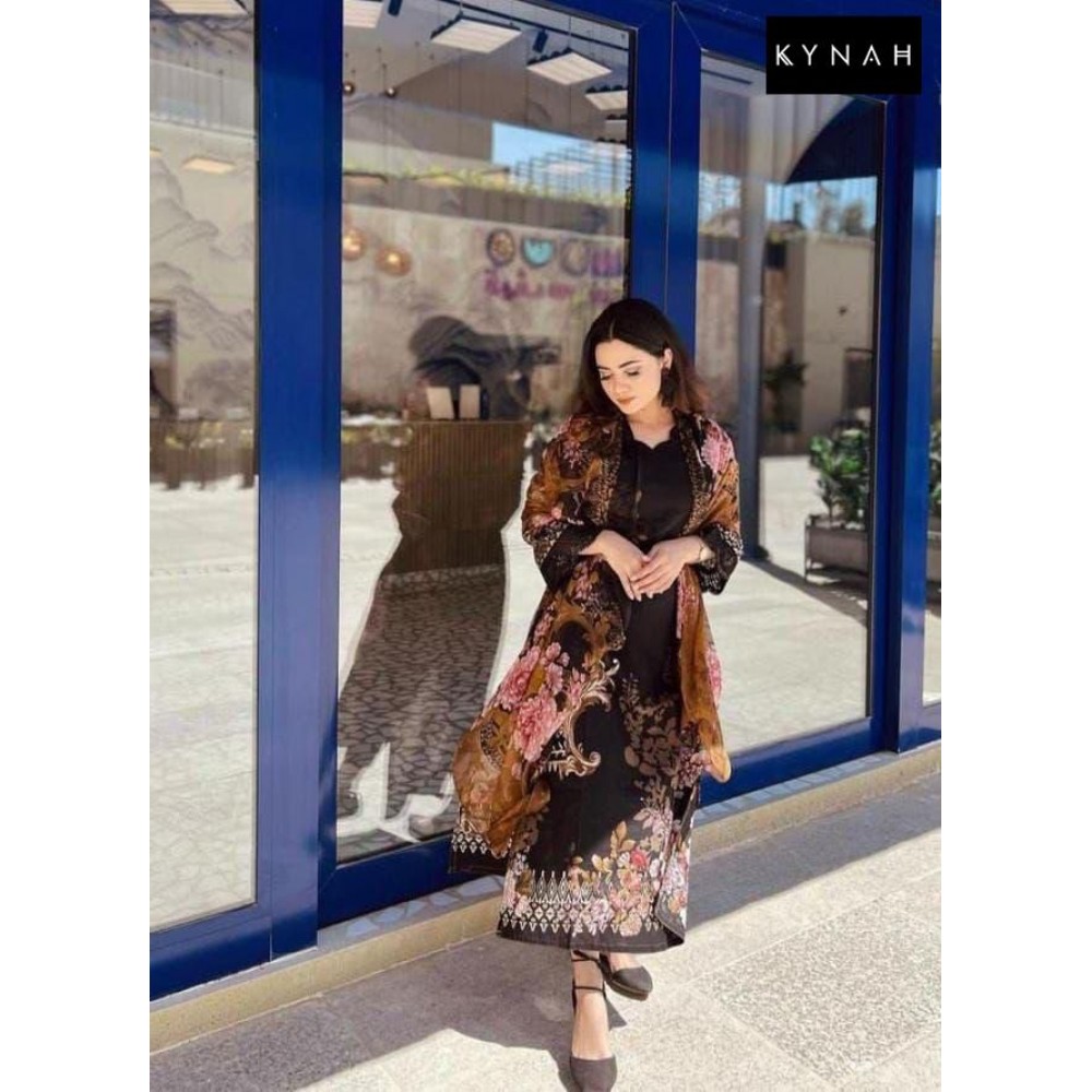 KYNAH 2181 (Chiffon dupatta)