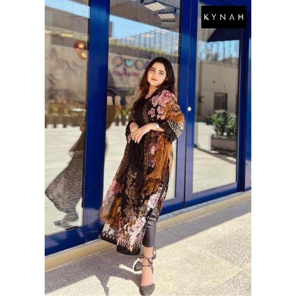 KYNAH 2181 (Chiffon dupatta)