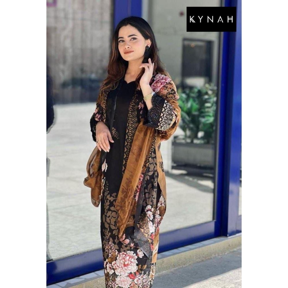 KYNAH 2181 (Cotton dupatta)