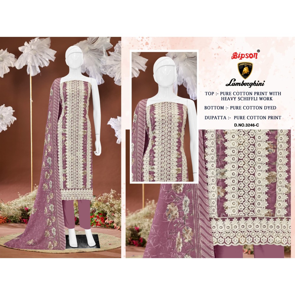 LAMBORGHINI 3246 BIPSON (Cotton dupatta)