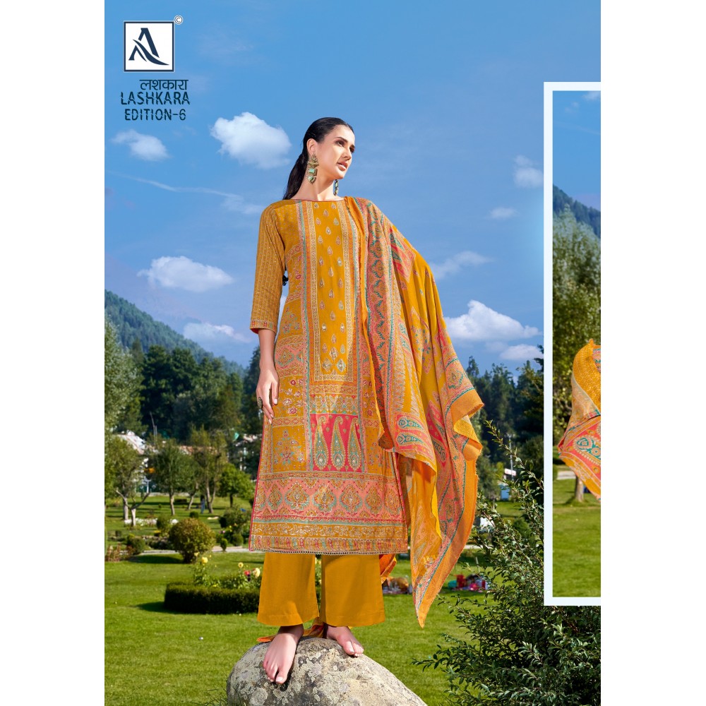 LASHKARA 6 ALOK SUITS (Winter Collection)