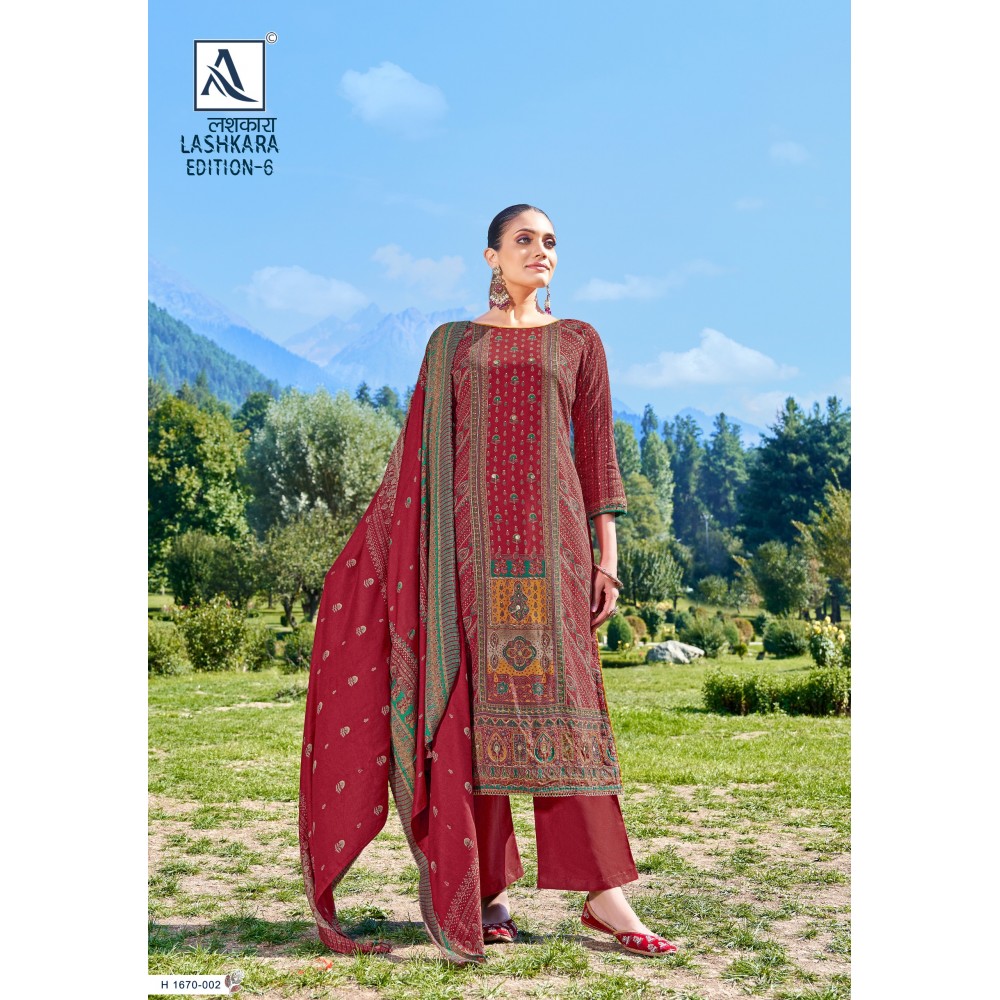 LASHKARA 6 ALOK SUITS (Winter Collection)