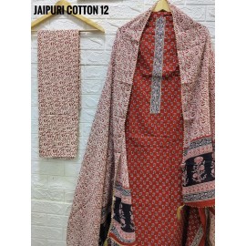 LSW 12 JAIPURI COTTON (Cotton Dupatta)