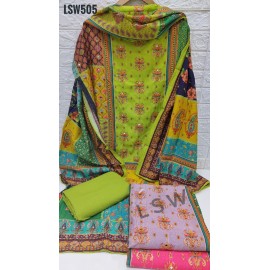 LSW 505 KARACHI 3 (Maslin Dupatta)