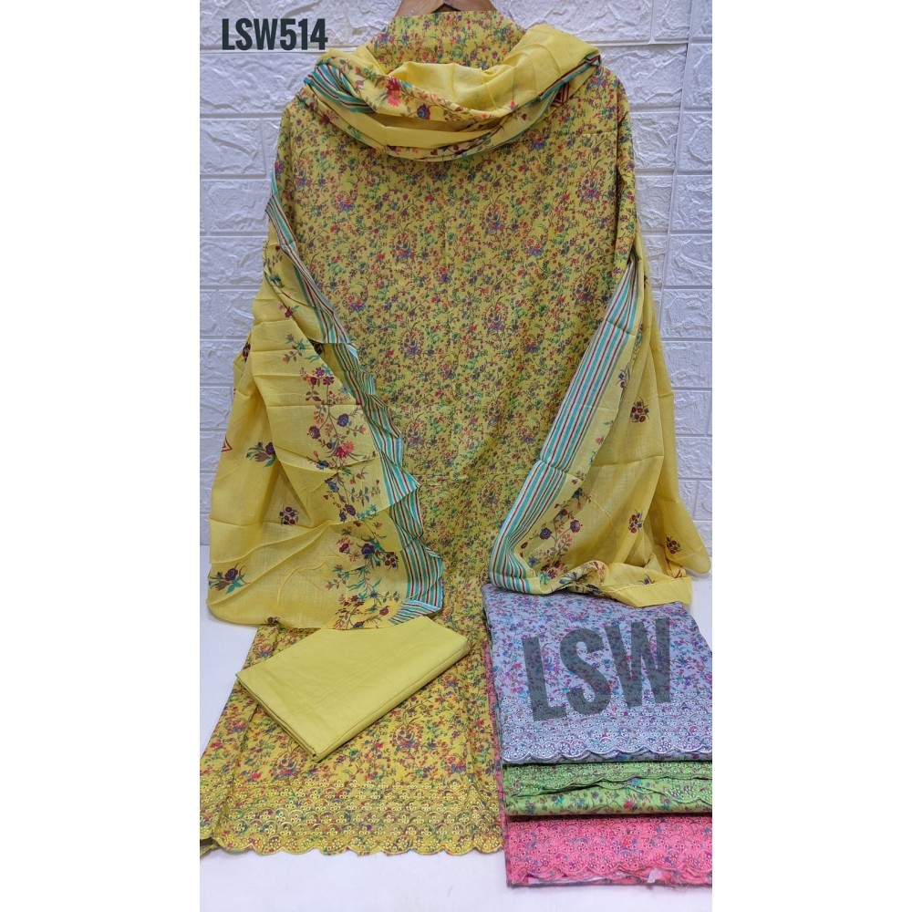 LSW 514 (Cotton Dupatta)