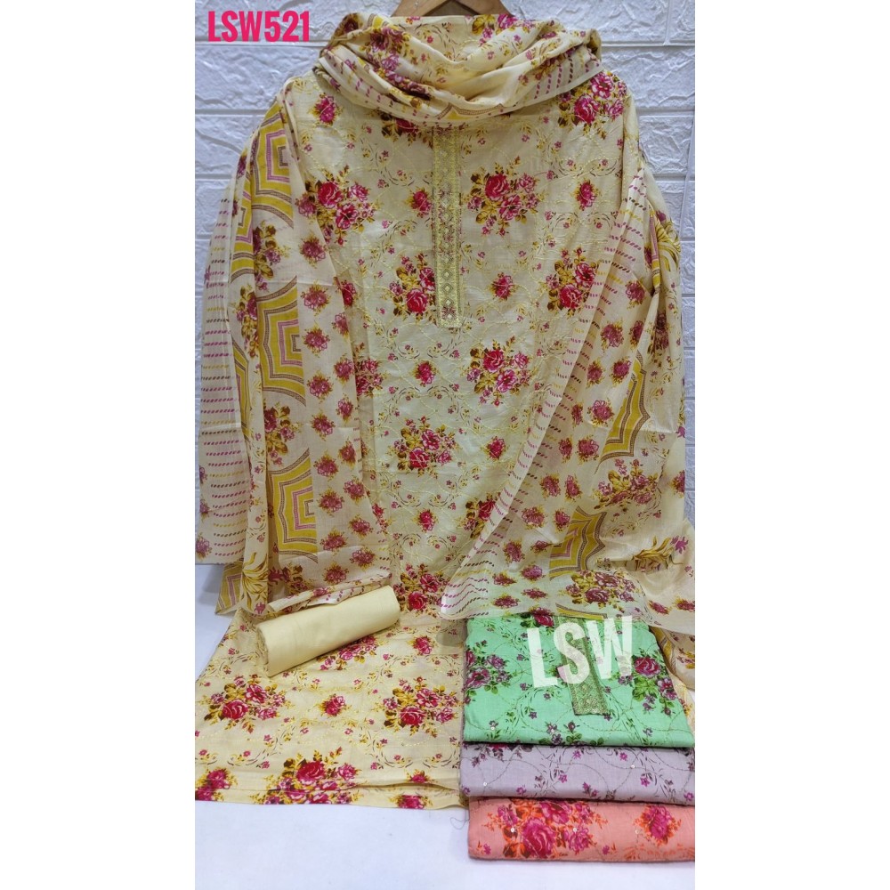 LSW 521 (Cotton Dupatta)