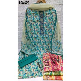 LSW 629 SIDD (Pure Dupatta)