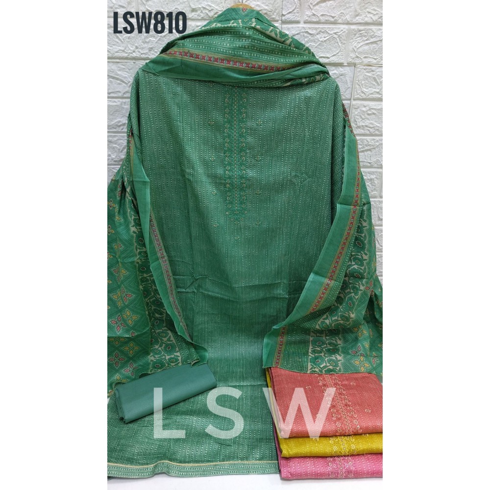 LSW 810 SWATI COTTON (Cotton Dupatta)