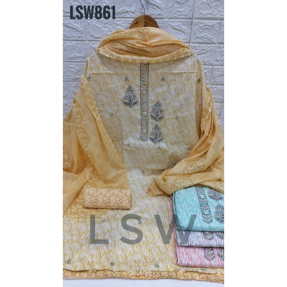 LSW 861 ALISHA (Cotton Dupatta)