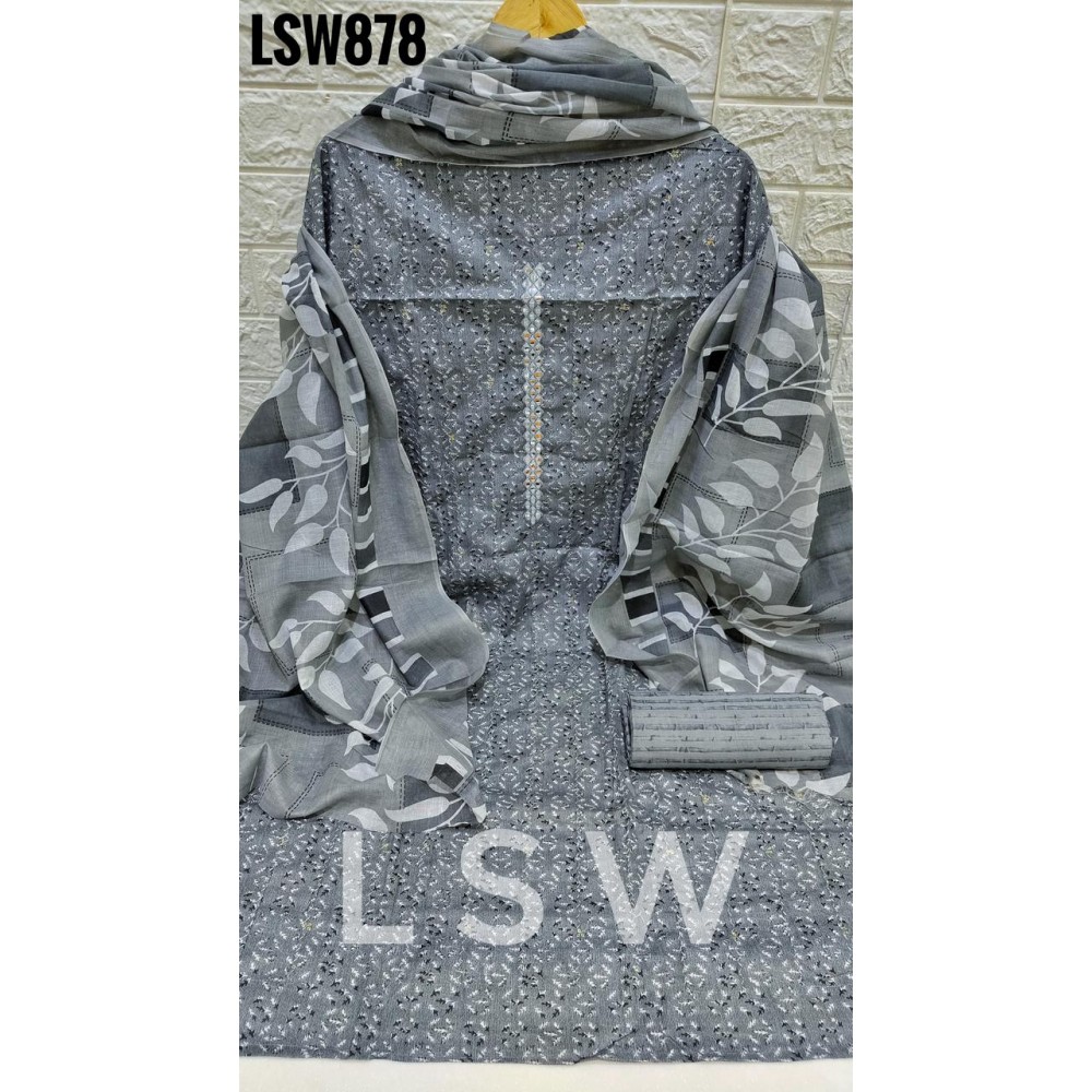 LSW 878 PRISHA (Cotton Dupatta)