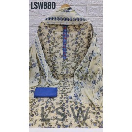 LSW 880 AACHAL (Cotton Dupatta)