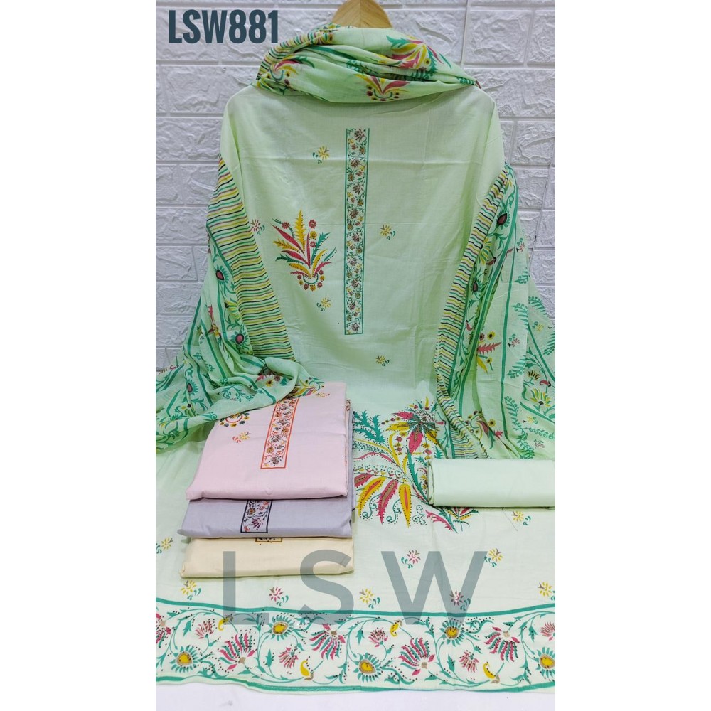 LSW 881 NAYNA (Cotton Dupatta)