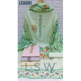 LSW 881 NAYNA (Cotton Dupatta)