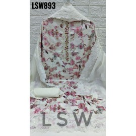 LSW 893 KAJOL (Cotton Dupatta)