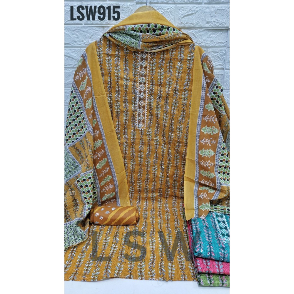 LSW 915 YASTI (Cotton Dupatta)