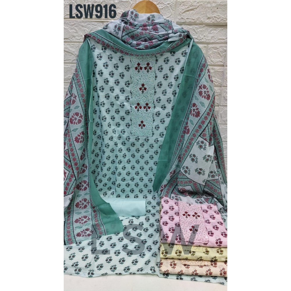 LSW 916 KAMYA (Cotton Dupatta)